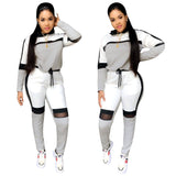 2019 autumn winter women long-sleeved sweater top joggers pants suit two pieces set fashion sportswear tracksuit outfit